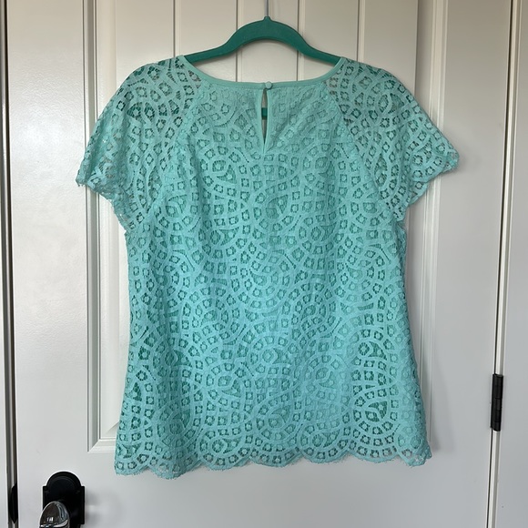 J Crew Factory Lace Blouse - Picture 3 of 3